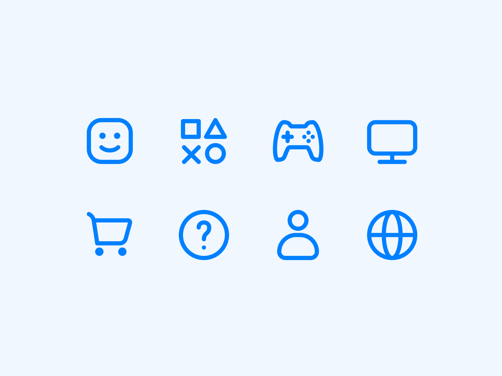 Playstation Icon Exploration